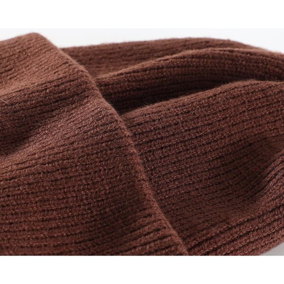 Men's Thick Knit Cuff Beanie Cap - Warm & Stylish Winter Hat for All Activities - Picture 4 of 7